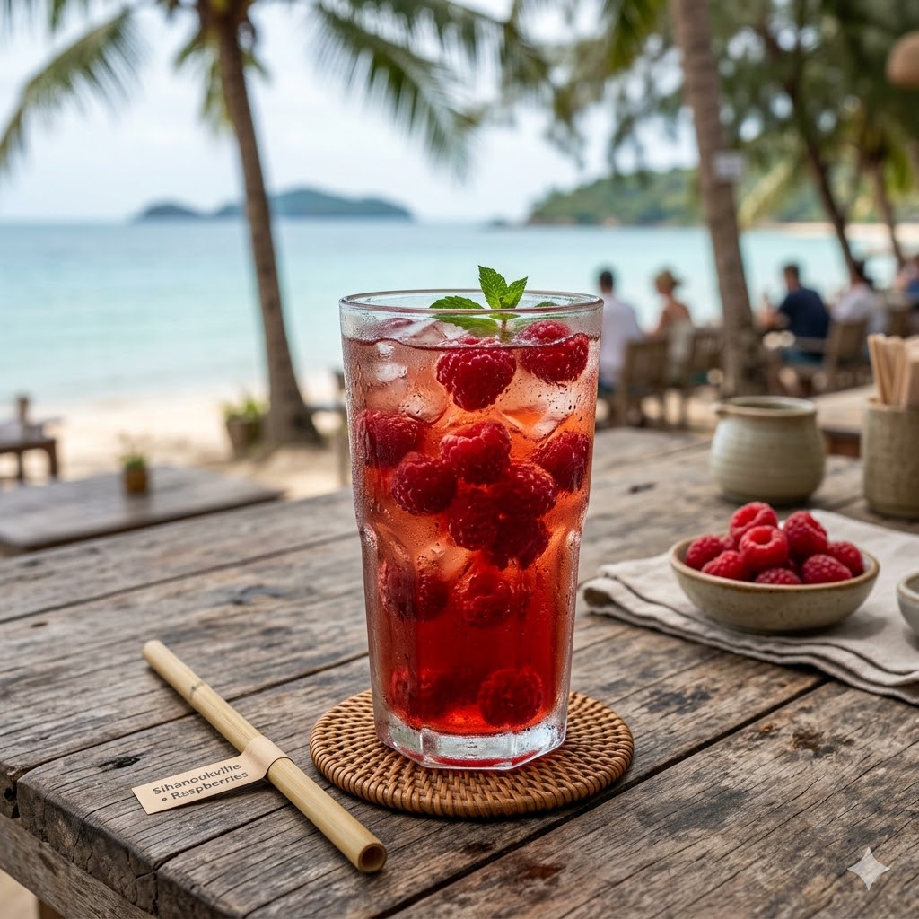 Raspberry Ice dengan perpaduan rasa fruity
